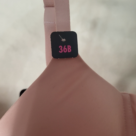 LaSenza Comfort Push Up Pink Satin Bra. 36B - Picture 9 of 10